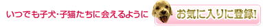 ワンラブをお気に入りに登録